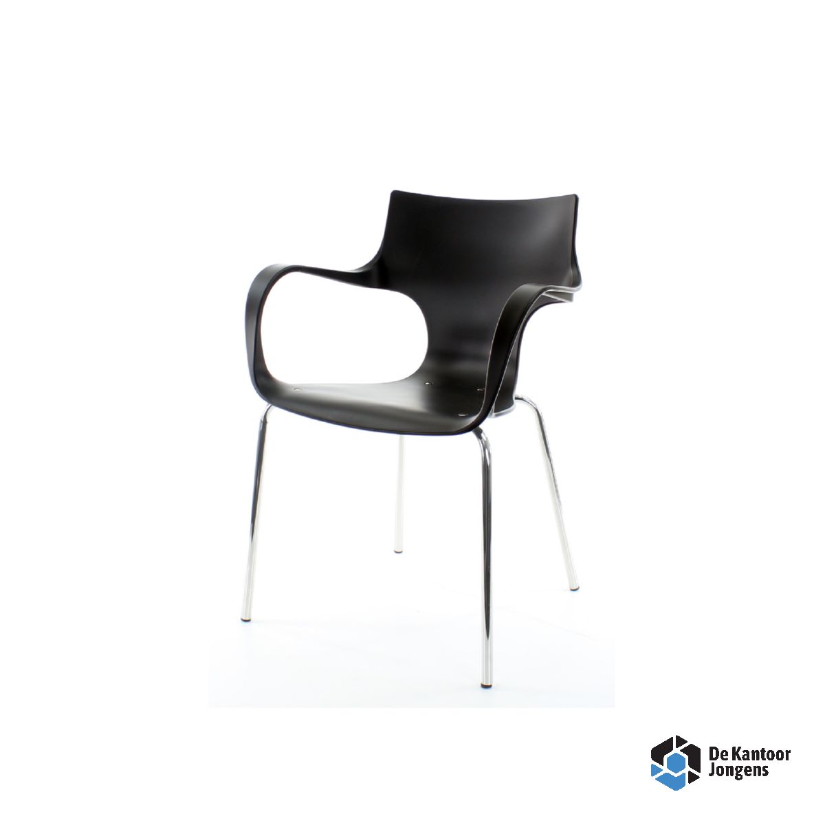 Jim_zwart_0034 Vergaderstoel Mataró