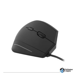 MUERGOV – ERGO LINE ergonomische muis verticaal, zwart