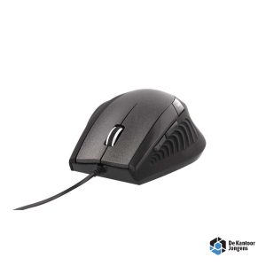 MUERGO – ERGO LINE ergonomische muis, zwart