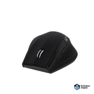 MWERGO – ERGO LINE ergonomische muis, draadloos, zwart