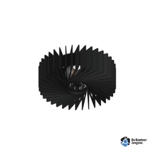 Decowood Plafondlamp Edge Zwart