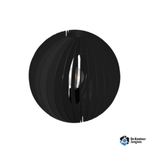 Decowood Tafellamp Orb Zwart