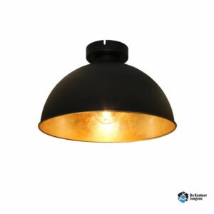 Plafondlamp CURVE – Grijs/Zilver en Zwart/Goud