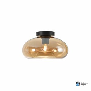 Plafondlamp PARADISE – Amber Glas