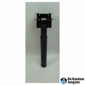 Ronde steunpoot zwart