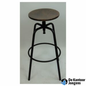 Showroommodel | Vintage houten kruk