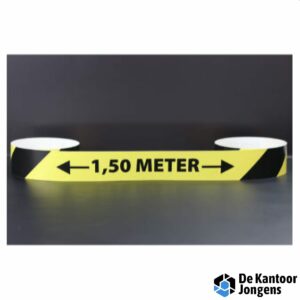 Vloerstickers ‘Houd afstand 1,5 meter’