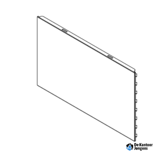 Tegometall Achterwand glad