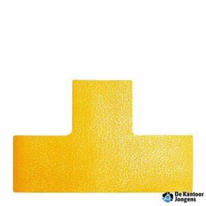 Durable vloersticker T-vorm Geel