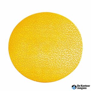 Durable vloersticker puntvorm Geel