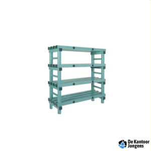 Kunststof stelling (Euro stelling) - 1000 x 400 x H 1220 mm