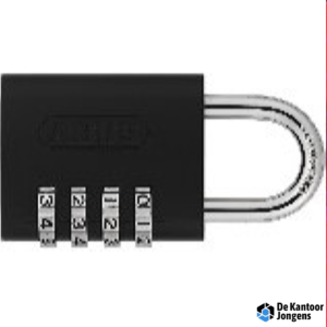 Hangslot Cijfercode Zwart