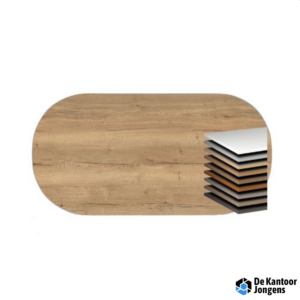 Bureau-/Tafelblad Ovaal (Diverse Kleuren)