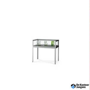 SDB Tafelvitrine TAV 1000 zilver geanodiseerd
