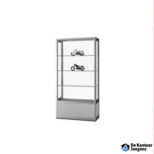 SDB Vitrine stofdicht V8 1000 zilver