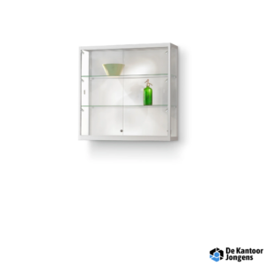 SDB Wandvitrine Side Light 111-1000 | Zilver (Zijspots LED)
