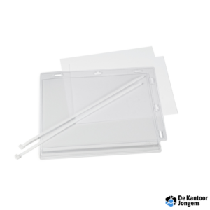 Waterbestendige hoes A5 met kabelbinders  5 stuks/zakje