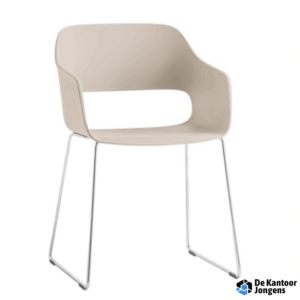 Babila 2745 - kunststof kuipstoel met sledeframe