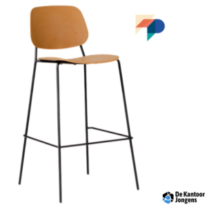 Luca kruk - compacte stapelbare kruk met 4-poot frame