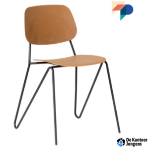 Luca Next - compacte stapelbare stoel met doorlopend 4-poot frame